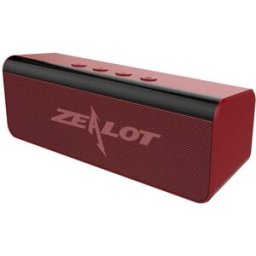 Enceinte Bluetooth 10 W Stéréo 3d Mains Libres Usb Aux Tf Rouge Yonis