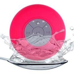 Enceinte Bluetooth Waterproof Portable Mini Subwoofer Pour Douche Avec Micro Intégré Rose Yonis