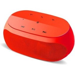 Enceinte Bluetooth Sans Fil Avec Boutons Tactiles Et Support Auxiliaire Tf Rouge Yonis