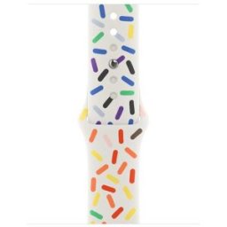Apple Muq13zm/a Accessoire Intelligent À Porter Sur Soi Bande Multicolore Fluoroélastomère