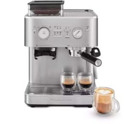 KitchenAid 5kes6551esx Semi-automatique Machine À Expresso 2,5 L