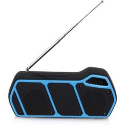 Enceinte Bluetooth Portable Tws Fm Usb Tf Autonomie 5h Son Puissant 6w Bleu Yonis