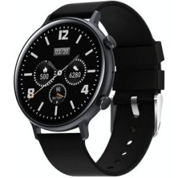 Montre Connectée Bluetooth 5.1 Étanche 30m Écran Ips 1.3' Suivi Santé Sport Noir Yonis