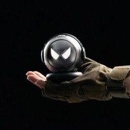 Enceinte Bluetooth Astronaute Avec Éclairage Ambiant Et Micro Hd Noir Yonis