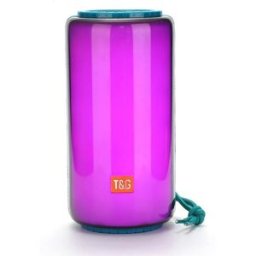 Mini Enceinte Bluetooth 10w Portable Led Lumineuse Tws Autonomie 2h Fonction Mains-libres Blanc Yonis
