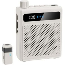 Amplificateur Vocal Portable Sans Fil Avec Micro Cravate Dsp 5 W Bluetooth 5.4 Noir Yonis