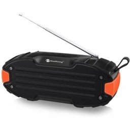 Enceinte Bluetooth Portable Stéréo Surround Avec Micro Support Carte Tf Fm Orange Yonis