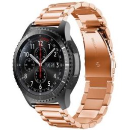 Bracelet Acier Inoxydable 20mm Samsung Galaxy Watch 42mm/s2 Classic Rose Cadorabo