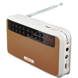 Mini Enceinte Bluetoothe Multifonction Avec Micro Intégré Et Radio Fm Orange Yonis