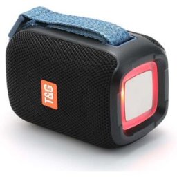 Enceinte Bluetooth Portable 5w Étanche Avec Lumière Rgb 10h Autonomie Micro Intégré Noir Yonis