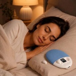 Enceinte Sous Oreiller Avec Écouteurs Sans Fil Bluetooth 6.0 Et Bruit Bleu Yonis