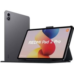 Tablette Tactile Xiaomi Redmi Pad 2 Pro 12.1" Wi‑fi 128 Go Gris Avec Clavier Et Housse