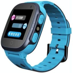 Montre Connectée Enfant Sos Appel Voix Chat Positionnement Sécurité Waterproof Bleu Yonis