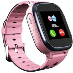 Montre Connectée Enfant Sos Appel Voix Chat Positionnement Sécurité Waterproof Rose Yonis