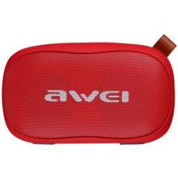 Mini Enceinte Bluetooth Portable Avec Réduction De Bruit Et Micro Intégré Support Tf Aux Rouge Yonis