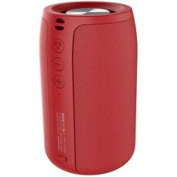 Enceinte Bluetooth Camouflage Hifi Bass 5w Sans Fil Usb Aux Longue Autonomie Rouge Yonis