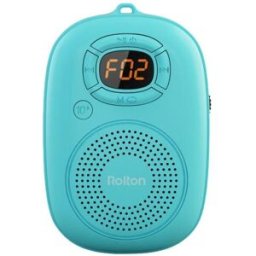 Mini Enceinte Bluetooth Portable Subwoofer Audio 77g Abs 500mah 8h Autonomie 10m Distance 3w Led Mp3 Wav Bleu Yonis