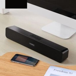 Enceinte Radio Bluetooth 10 W À Double Haut-parleur Graves Renforcées Fm Usb Aux Noir Yonis