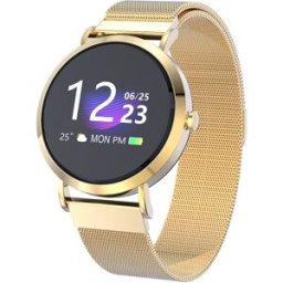 Bracelet Connecté Écran Tft Couleur Surveillance Santé Et Appels 7 Jours Autonomie Or Yonis