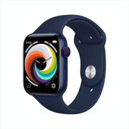 Montre Connectée Sport Bluetooth Multifonction Écran Tactile 1.92' Bleu Yonis