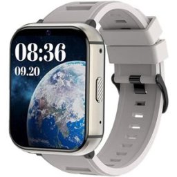 Montre Connectée Android 4g Écran 1.99' Wifi Gps 4gb+64gb Argentée Argent Yonis