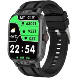 Montre Connectée Avec Écran Tft Hd 2.19 Pouces Et Appels Bluetooth Noir Yonis