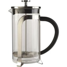 Vienna Acoustics Leopold Vienna Lv01533 Machine À Café Manuelle Presse Française 1 L Noir, Acier Inoxydable, Transparent