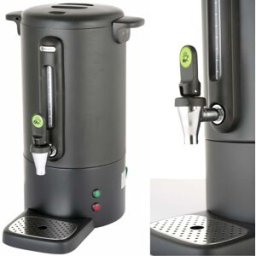 Cafetière Percolateur Avec Robinet Anti-goutte, Noire, Concept Line, 7 L - Hendi 211472
