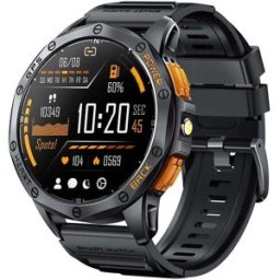 Montre Connectée Sport Avec Écran Amoled Et Appels Bluetooth Noir Yonis
