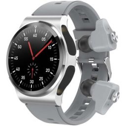 Montre Connectée Avec Écouteurs Bluetooth 1,28 Pouce Ip67 Appels Sommeil Argent Yonis