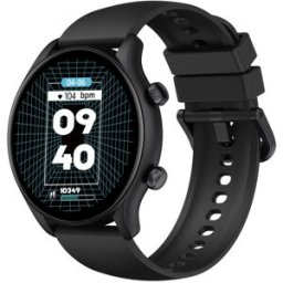 Montre Connectée Fitness Bien-être Écran 1.39 Pouces Appels Vocaux Violette Noir Yonis