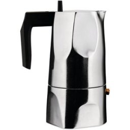 Alessi Mt18/3 Machine À Café Manuelle Cafetière À Moka Aluminium