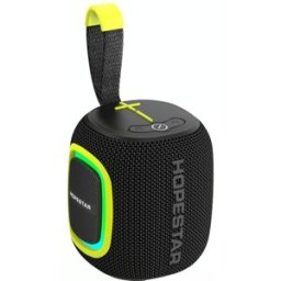 Enceinte Waterproof Bluetooth Portable Avec Effets Lumineux Rgb Noir Yonis