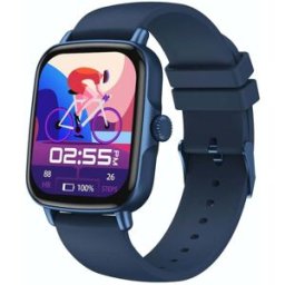 Montre Connectée Aw18 Écran Couleur Bluetooth Appels Et Suivi Santé Waterproof Bleu Yonis