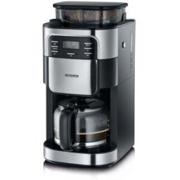 Cafetière filtre avec broyeur à grains KA 4810 Noir SEVERIN