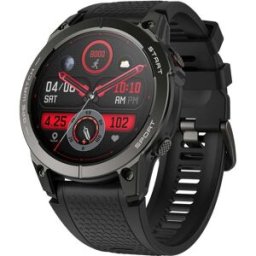 Montre Connectée Sport Étanche Écran Amoled 1.43'' Bluetooth Appels Noir Yonis