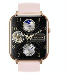 Montre Connectée Étanche Écran Hd 2.1 Pouces Autonomie 30 Jours Rose Yonis