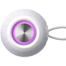 Enceinte Bluetooth Portable Son Stéréo Anti-poussière Waterproof Autonomie 3h Blanc Yonis