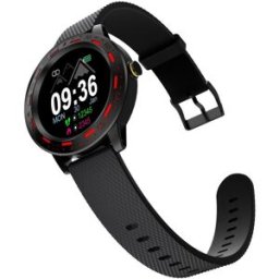 Montre Connectée Ip67 Étanche Moniteur Sommeil Cardiaque Tension Écran Tft 1.3 Noir Yonis