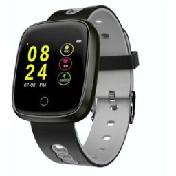 Bracelet Intelligent Écran Couleur Tft Ip67 Surveillance Cardiaque Sommeil Multisport Gris Yonis