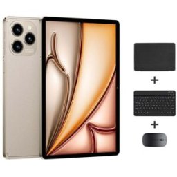 Tablette Tactile 10.1 Pouces 4g Lte Android 10 4 Go 32 Go Avec Clavier Souris Or Yonis