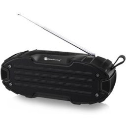 Enceinte Bluetooth Portable Stéréo Surround Avec Micro Support Carte Tf Fm Noir Yonis