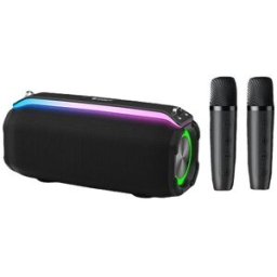 Enceinte Bluetooth Portable 20w Tws Son Hd Micro Double Noir Yonis