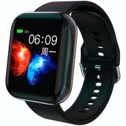 Bracelet Musical Intelligent Écran Couleur 1.3' Moniteur Sommeil Cardiaque Noir Yonis