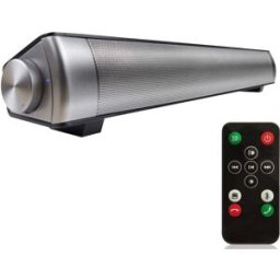 Enceinte Bluetooth Sans Fil Usb Mp3 2.1ch Son Puissant Avec Télécommande Argent Yonis