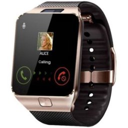 Montre Caméra Connectée Bluetooth Tous Smartphones Écran Lcd Tft 1.54 Pouces Or Yonis