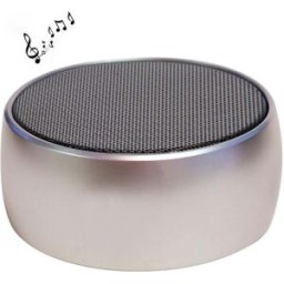 Enceinte Bluetooth Portable Puissante 3.2w Avec Micro Intégré Et Support Carte Tf Or Yonis