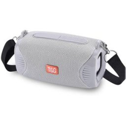 Enceinte Bluetooth Portable Étanche Avec Radio Fm Et Basses Puissantes Gris Yonis
