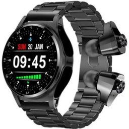Montre Connectée Avec Écouteurs Bluetooth 1,28 Pouce Ip67 Appels Sommeil Bleu Yonis