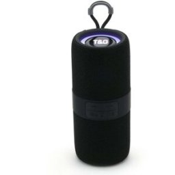 Enceinte Bluetooth Portable Sans Fil 3d Stéréo Subwoofer Avec Led Et Fm Noir Yonis